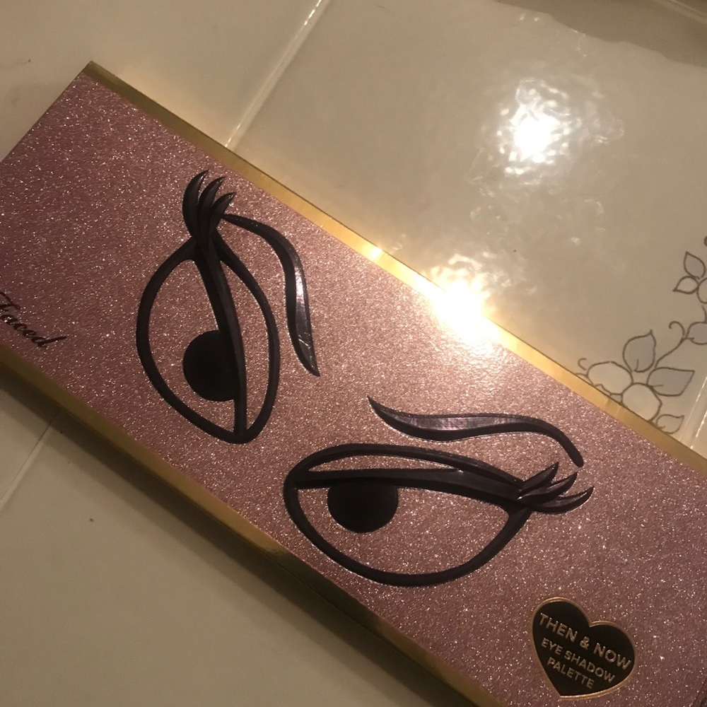 Too faced then and now eyeshadow palette new with box